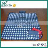 practical plaid 600D pinic blanket, beach blanket, outdoor blanket