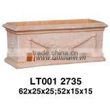 East Asia Rectangular Classic White Wash Flower Pot For Manufacturer thumbnail-1