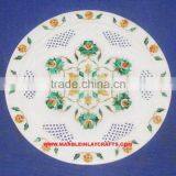 Antique Marble Inlay Plate thumbnail-1