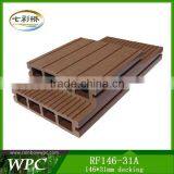 Floor ,Wood Plastic WPC Decking For Sale thumbnail-3