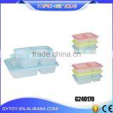 Kids Lunch Box With Compartment Capacity 750ml*2 Lunch Box With Interlayer thumbnail-1