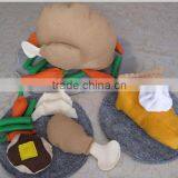 2017 Hight Quality Party Supply New Products Hot Sale Home Decoration Handicraft Promotional Felt Turkey Toy Made in China thumbnail-1