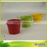 New Design Garden Decoration Round Smart Plant Pot With Handle thumbnail-2