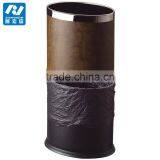 Office Waste Paper Bin Metal Trash Bin Hotel Indoor Dustbin Chatroom thumbnail-6