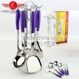 Eco-friendly High Quality Non-stick Cooking Tools Silicone Kitchen Utensil Set thumbnail-1