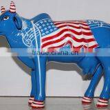 Unique Hand Made Painting on Designer Cow thumbnail-1