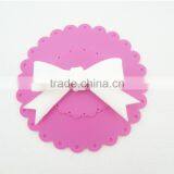 Cute Bowknot Shaped Silicone Watertight Cup Lids Mug Lid Cover Lids thumbnail-4