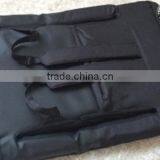 Black Portable Lazy Quilted Chair Sports Stadium Seat thumbnail-4