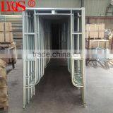 1700*1219 Tubular Welded Frame Scaffolding H Frame Formwork Ladder Scaffold for Construction thumbnail-3