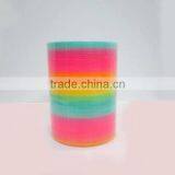 Hot Plastic Magic Rainbow Coil Spring Slinky Colorful Novelties Educational Toy thumbnail-6