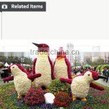 Milan Grass Shaped Ornamental Topiary Boxwood Animal for Theme Park Decoration thumbnail-4