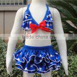 New Design 2 Piece Patriotic 4th of July Cute Baby Bikini thumbnail-1