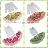 High Quality New Style Hot Baby Girl Sequins Outfits For Toddler Girls thumbnail-1