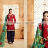 Fresh Fabulous Patiala Readymade Embroidery Suits thumbnail-1