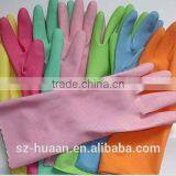 Popular Bicolor Long Sleeve Household Latex/rubber Gloves thumbnail-4