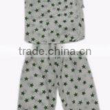 Organic Cotton Printed Jhabla Set thumbnail-1