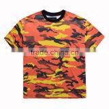 Wholesale Oversized Short Sleeves Mens Colored Sweatshirt Tee Custom Camo Military Tshirt Cool Cotton t Shirts thumbnail-5