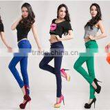 New Women's Pants Sexy Spring Elastic Candy Colored Pencil Pants Jeans Trousers Women's Jeans thumbnail-3