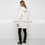 Runwaylover 5524 Europea Hot Sale White Denim Long Oversize Coat thumbnail-4