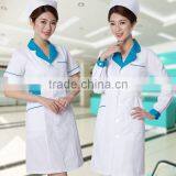 Custom Cheap Short Sleeve Wholesale White Colour Slim-fitting Medical Uniforms/nurse Uniforms thumbnail-1