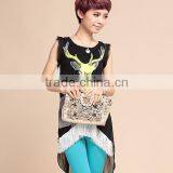 New Arriving Summer Top Quality Korean Dresses New Fashion thumbnail-1