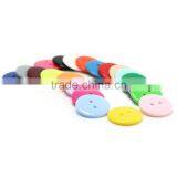 Colorful Different Size 2-Holes Decorated Buttons Craft Plastic Button Round thumbnail-3