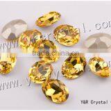 #4120 Oval Fancy Stones 18*25mm Oval Crystal for Wedding Dresses thumbnail-1