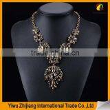Latest Design Flower Shape China Factory Wholesale Crysal Diamond Stone Jewelry Pearl Necklace thumbnail-5
