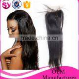 Top Grade Virgin Brazilian Hair Closure, Free Parting Lace Closure, Virgin Hair Bundles With Lace Closure thumbnail-3