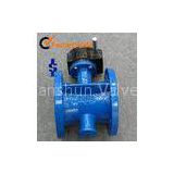 Gear Center Line Flange Butterfly Valve , Ductile Iron / WCB / Cast Iron Butterfly Valves