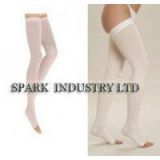 Open Toe Medical Compression Stockings Of Thigh High Anti - Embolism Stocking