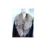 Fur Garment Accessories Silver Fox Fur Collars Tops