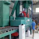 Steel Sheet Rust Removing Roller Conveyor Shot Blasting Machine thumbnail-2