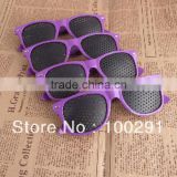 free shipping & 100% good quality can be mixed color Pinhole Glasses Improve Eyes Exercise spectacles#0101