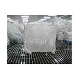 PP Jumbo Bags Food Grade FIBC Plastic Bags , Flexible Intermediate Bulk Containers