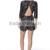 Women Fashion Sexy Lace Romper Ladies V Neck Sex Rompers thumbnail-5