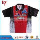 New Style 100%polyester Fabric Dri Fit Dart Shirt Custom thumbnail-5