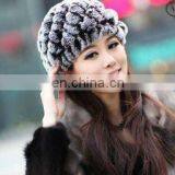 2011 Fashion Rex Rabbit Fur Hat thumbnail-1