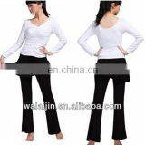 Ladies fashion long sleeve yoga wear