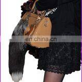Wholesale Luxurious Best Selling Fur Accessory Fox Tail Handbag Charms