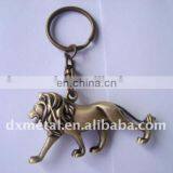 3D standing lion key chain lion keyring