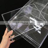 Factory Custom Plexiglass Lucite Big Large Clear Acrylic Storage Box Hinged Cover With 4 Small Case Suitcase thumbnail-6
