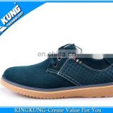 Hot selling mens shoes made in china blue casual shoe for man
