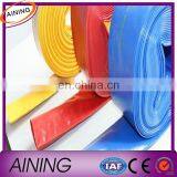 High Quality 0.8-8 Inch 2-8 Bar Water Discharge PVC Layflat Hose thumbnail-3