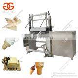 New Condition Wafer Snow Cone Cup Bowl Baking Making Moulding Ice Cream Pizza Cone Forming Machine Price thumbnail-1