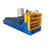 Dixin automatic roofing sheet galzed tile wall board iron  three layer different profiles rol forming making machine price