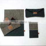 Multifunctional Felt Men's Glasses Case for Wholesale thumbnail-1