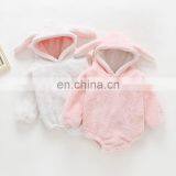 Cute Flannel Long Sleeve Romper Highest Quality From Yifan Dress thumbnail-1