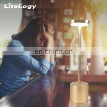IP54 CE Approval Bar Outdoor Table Led Lamp Battery Dining Metal Aluminum Alloy Dimmable Led Desk Lamp