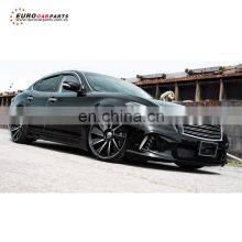 FRP Material Q70 IFNT WD Style Body Kit With Front Bumper Rear Bumper and Muffler Tips for Q70 Body Kit thumbnail-3